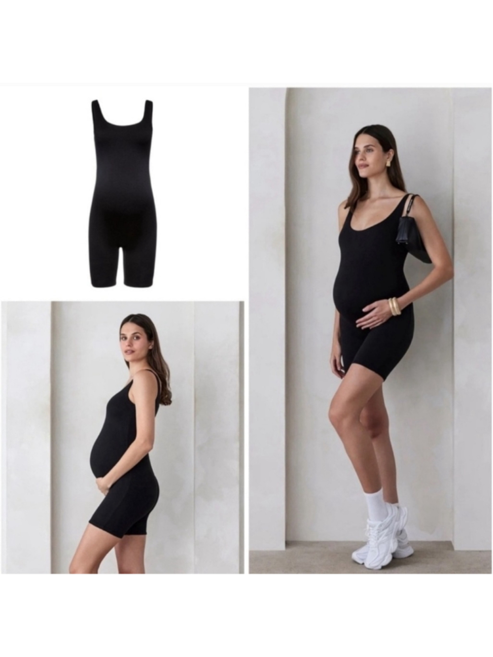 Bumpsuit The Cindy Maternity Romper New Medium - Picture 4 of 5